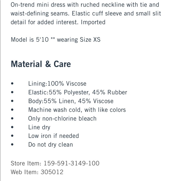 Abercrombie linen dress - Picture 7 of 10